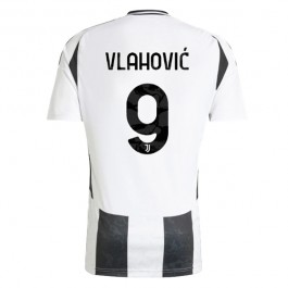 Juventus Vlahović 9 Matchtröja Hemma 2024-2025