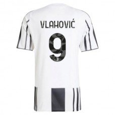 Juventus Vlahović 9 Matchtröja Hemma 2025-2026