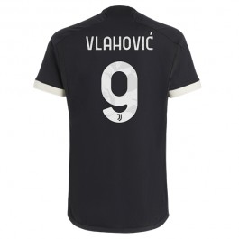 Juventus Vlahovic 9 Matchtröja Tredje 2023-2024