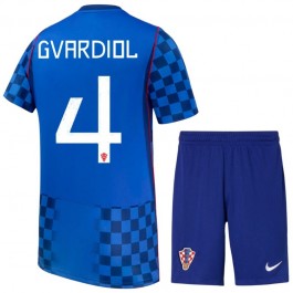 Kroatien Gvardiol 4 Bortaställ VM 2026 Barn