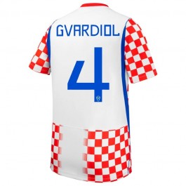 Kroatien Gvardiol 4 Hemmatröja VM 2026 Kroatien Gvardiol 4 Hemmatröja VM 2026