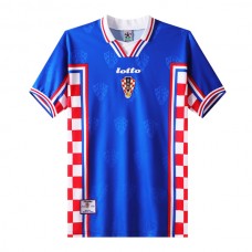 Kroatien Matchtröja Borta Retro 1998