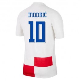 Kroatien Modrić 10 Matchtröja Hemma Euro 2024