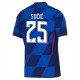 Kroatien Sučić 25 Matchtröja Borta Euro 2024