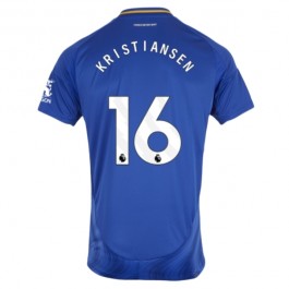 Leicester City Kristiansen 16 Matchtröja Hemma 2024-2025