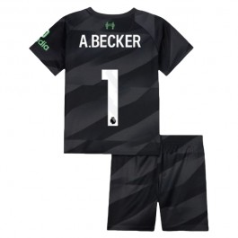 Liverpool A.Becker 1 Målvakt Matchtröja Barn Hemma 2023-2024