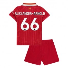Liverpool Alexander-Arnold 66 Matchtröja Barn Hemma 2024-2025