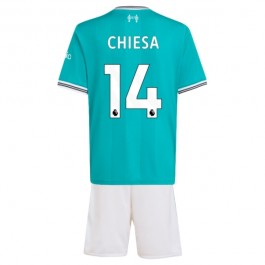 Liverpool Chiesa 14 Barn Matchtröja Tredje 2025-2026 Fotbollsställ
