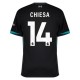 Liverpool Chiesa 14 Matchtröja Borta 2024-2025