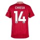 Liverpool Chiesa 14 Matchtröja Hemma 2024-2025