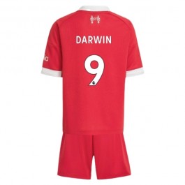 Liverpool Darwin 9 Matchtröja Barn Hemma 2025-2026 Liverpool Darwin 9 Matchtröja Barn Hemma 2025-2026
