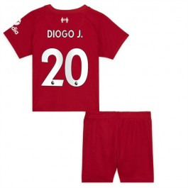 Liverpool Diogo J. 20 Matchtröja Barn Hemma 2022-2023
