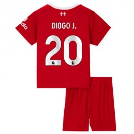 Liverpool Diogo J. 20 Matchtröja Barn Hemma 2023-2024