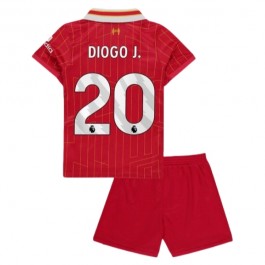 Liverpool Diogo J. 20 Matchtröja Barn Hemma 2024-2025