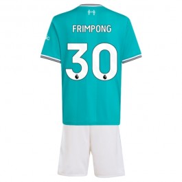 Liverpool Frimpong 30 Barn Matchtröja Tredje 2025-2026 Fotbollsställ