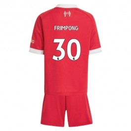 Liverpool Frimpong 30 Matchtröja Barn Hemma 2025-2026