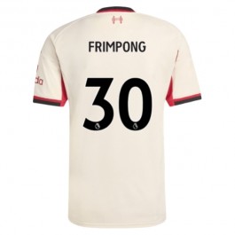 Liverpool Frimpong 30 Matchtröja Borta 2025-2026