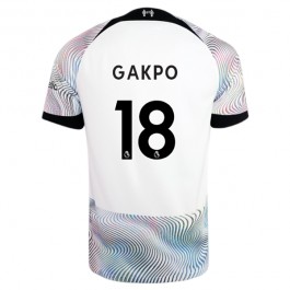 Liverpool Gakpo 18 Matchtröja Borta 2022-2023