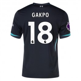Liverpool Gakpo 18 Matchtröja Borta 2024-2025