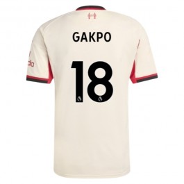 Liverpool Gakpo 18 Matchtröja Borta 2025-2026