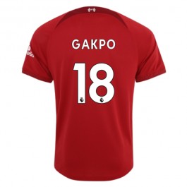 Liverpool Gakpo 18 Matchtröja Hemma 2022-2023