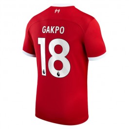 Liverpool Gakpo 18 Matchtröja Hemma 2023-2024