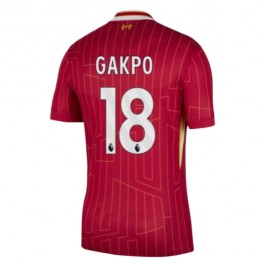 Liverpool Gakpo 18 Matchtröja Hemma 2024-2025