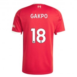 Liverpool Gakpo 18 Matchtröja Hemma 2025-2026