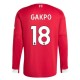 Liverpool Gakpo 18 Matchtröja Hemma 2025-2026 Långärmad