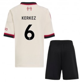 Liverpool Kerkez 6 Matchtröja Barn Borta 2025-2026
