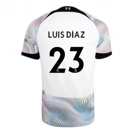 Liverpool Luis Diaz 23 Matchtröja Borta 2022-2023