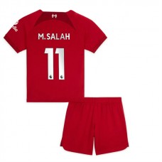 Liverpool M.Salah 11 Matchtröja Barn Hemma 2022-2023
