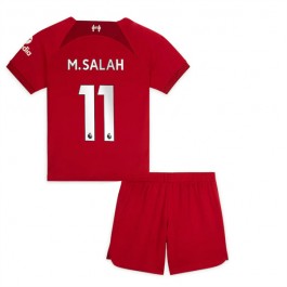 Liverpool M.Salah 11 Matchtröja Barn Hemma 2022-2023