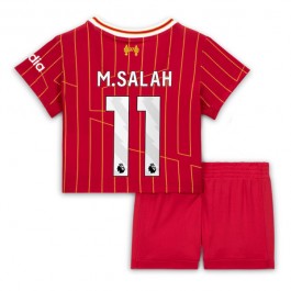 Liverpool M.Salah 11 Matchtröja Barn Hemma 2024-2025