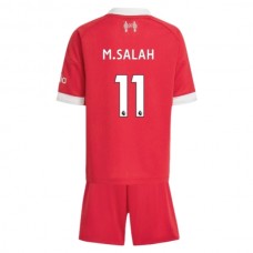 Liverpool M.Salah 11 Matchtröja Barn Hemma 2025-2026