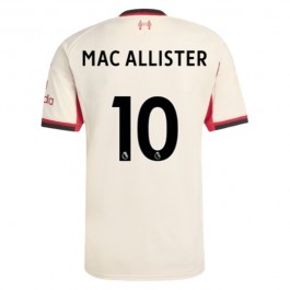 Liverpool Mac Allister 10 Matchtröja Borta 2025-2026