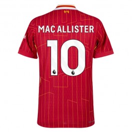 Liverpool Mac Allister 10 Matchtröja Hemma 2024-2025