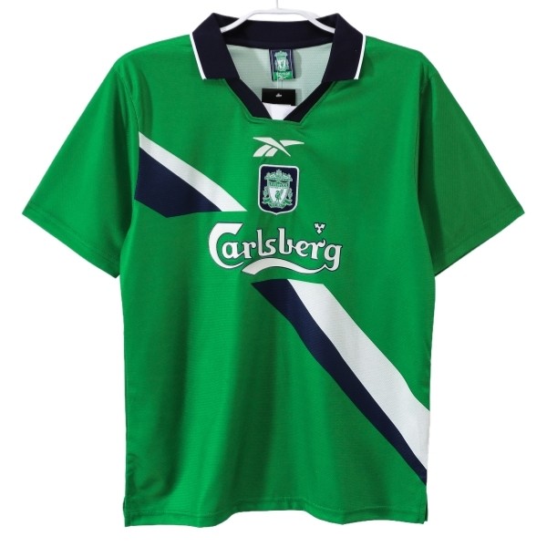 Liverpool Matchtröja Borta Retro 1999-2000 Fotbollsställ Liverpool Matchtröja Borta Retro 1999-2000 Fotbollsställ