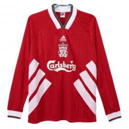 Liverpool Matchtröja Hemma Retro 1993-1995 Långärmad