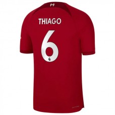 Liverpool Thiago 6 Matchtröja Hemma 2022-2023