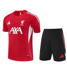 Liverpool Träningsset med T-shirt Barn 2025-26 - Shorts Röd