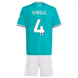 Liverpool Virgil 4 Barn Matchtröja Tredje 2025-2026 Fotbollsställ