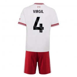 Liverpool Virgil 4 Bortaställ 2026-2027 Barn Liverpool Virgil 4 Bortaställ 2026-2027 Barn