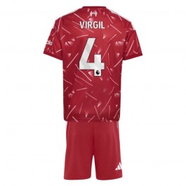Liverpool Virgil 4 Hemmaställ 2026-2027 Barn Liverpool Virgil 4 Hemmaställ 2026-2027 Barn