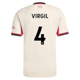 Liverpool Virgil 4 Matchtröja Borta 2025-2026