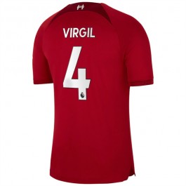 Liverpool Virgil 4 Matchtröja Hemma 2022-2023