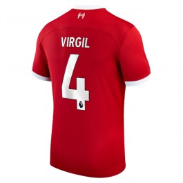 Liverpool Virgil 4 Matchtröja Hemma 2023-2024