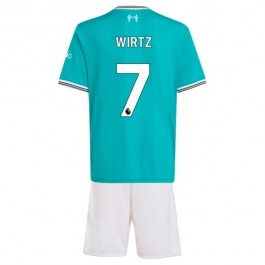 Liverpool Wirtz 7 Barn Matchtröja Tredje 2025-2026 Fotbollsställ