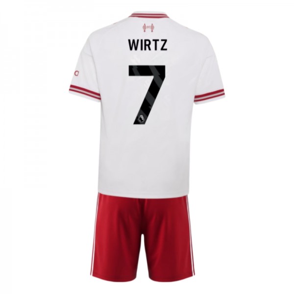 Liverpool Wirtz 7 Bortaställ 2026-2027 Barn Liverpool Wirtz 7 Bortaställ 2026-2027 Barn