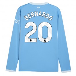 Manchester City Bernardo 20 Hemmatröja 2026-2027 Långärmad Manchester City Bernardo 20 Hemmatröja 2026-2027 Långärmad